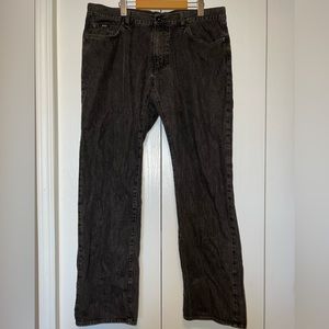 Boss Hugo Boss SLIM-FIT JEANS IN WASHED BLACK COMFORT-STRETCH DENIM